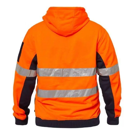 Picture of WorkCraft, Peak Hi Vis Two Tone Hoodie W CSR Tape